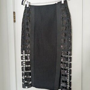 Elie Tahari Black Skirt
